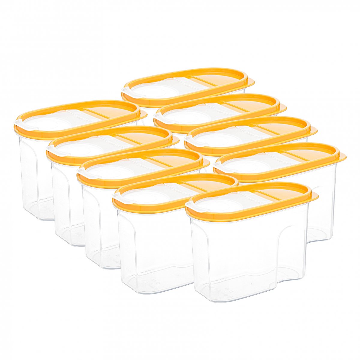 Erzak Kabı, 1,2 LT, Hardal 9'lu Set