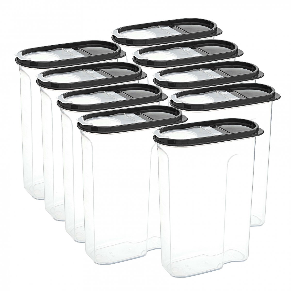 Erzak Kabı, 1,7 LT, Gri 9'lu Set