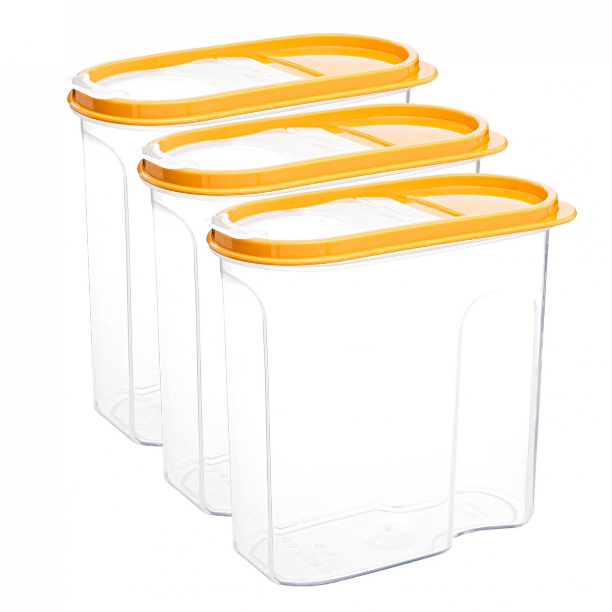 Erzak Kabı, 1,7 LT, Hardal 3'lü Set