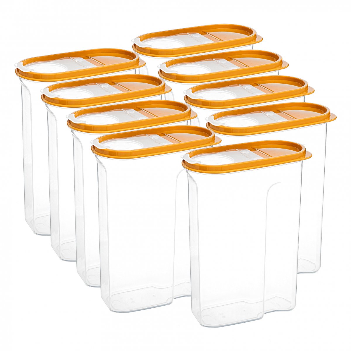 Erzak Kabı, 1,7 LT, Hardal 9'lu Set