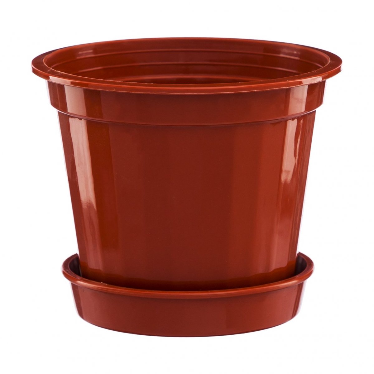 Saksı Tabaklı, 10x10x8,3 cm (10'lu set)