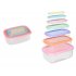 Favilla 7 Parça Dikdörtgen Saklama Kabı Seti